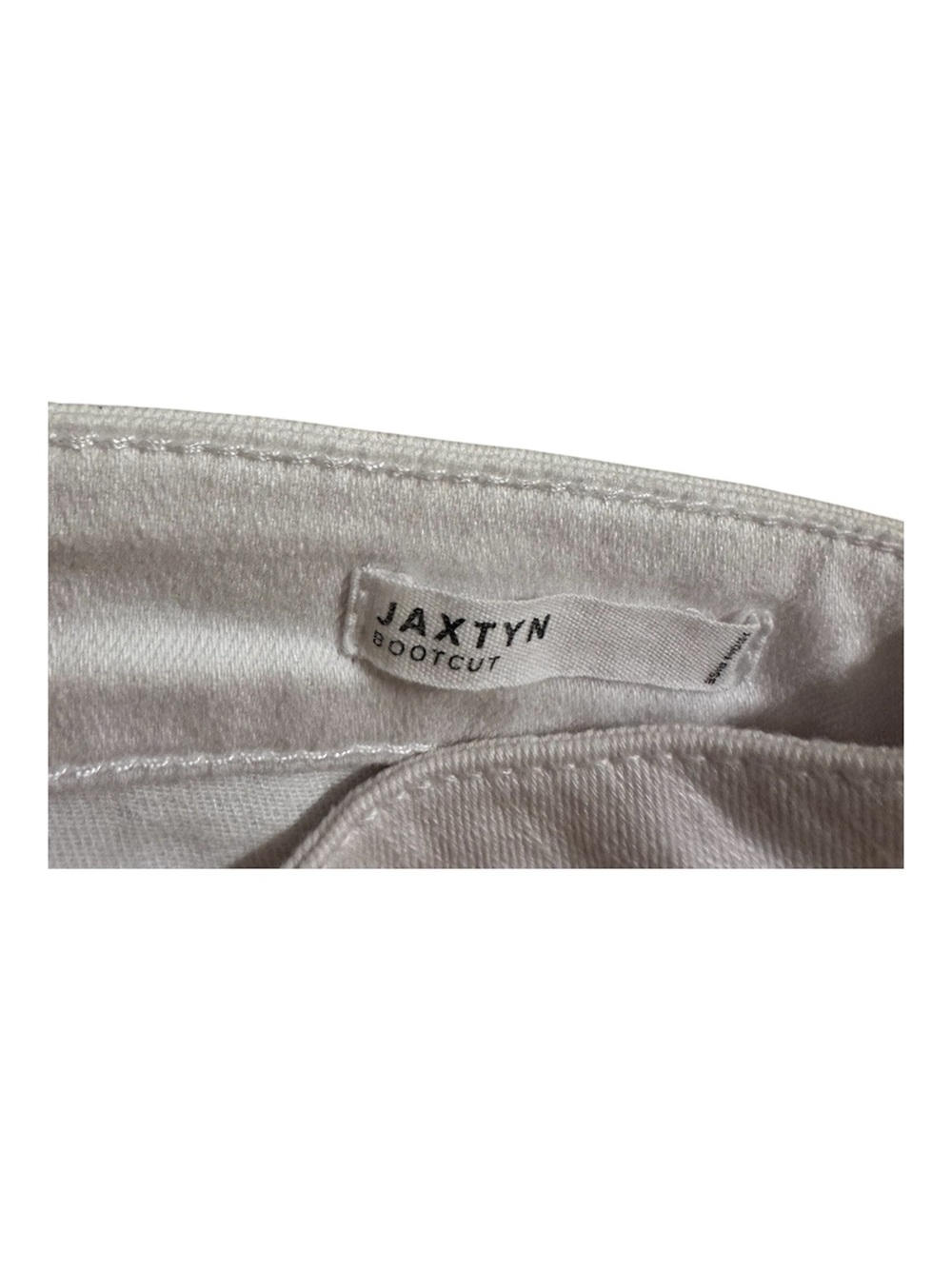 NEW DEAR JOHN DENIM Jaxtyn Highrise Bootcut Jeans In Optic White Size 29 - Picture 10 of 10